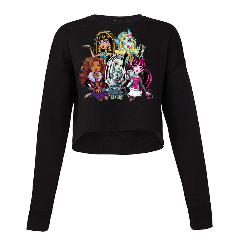 Monster High Core Girls Cropped Sweater by mrirtstruppg | Artistshot