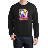 Thyroid Warrior Unbreakable Women Thyroid Awareness Crewneck Sweatshirt | Artistshot