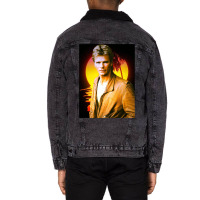 Day Gift For Richard Dean Anderson Cool Gifts Unisex Sherpa-lined Denim Jacket | Artistshot