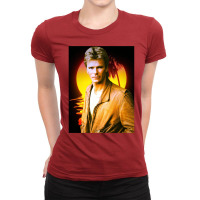 Day Gift For Richard Dean Anderson Cool Gifts Ladies Fitted T-shirt | Artistshot