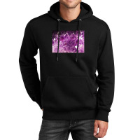 Purple Amethyst Crystals Texture Unisex Hoodie | Artistshot