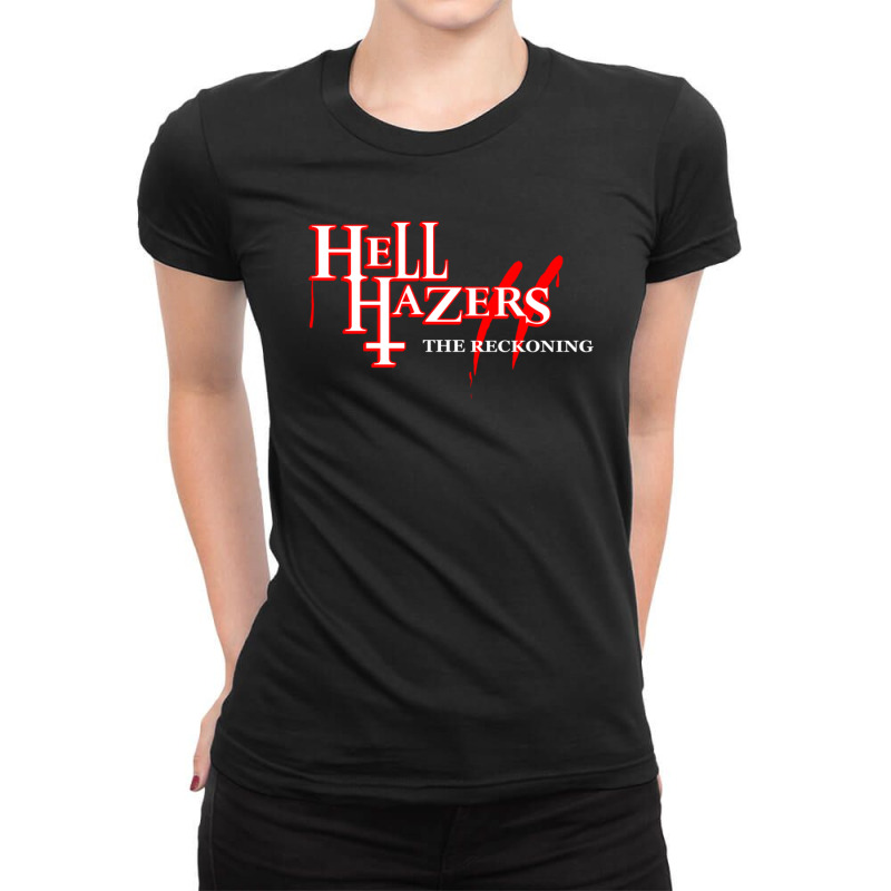 Hell Hazers Ii 1 Ladies Fitted T-Shirt by MarciJanie | Artistshot