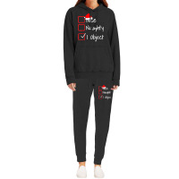 Nice Naughty   I Object Funny Ugly Christmas Sweater T Shirt Hoodie & Jogger Set | Artistshot