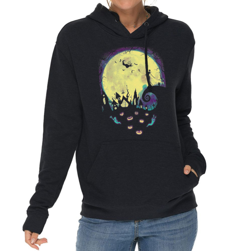 Nightmare Moon Nightmare Before Christmas Lightweight Hoodie by mrirtstruppg | Artistshot