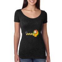 Obesity Stupidity Drink Virility Women's Triblend Scoop T-shirt | Artistshot