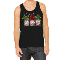 Three Gnomes Shirt Men Women Buffalo Plaid Red Christmas T Shirt Tank Top | Artistshot