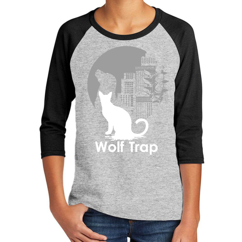 Wolf Trap Animal Rescue Youth 3/4 Sleeve | Artistshot