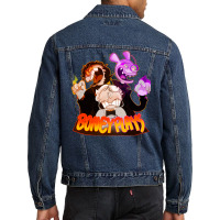 Oneyplays ! Boneyplays ! Halloween!!! Men Denim Jacket | Artistshot