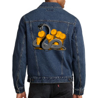 Black Snake Men Denim Jacket | Artistshot