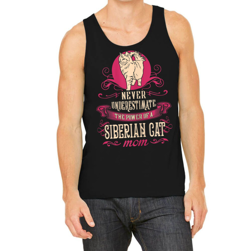 Womens Power Of Siberian Cat Mom Tank Top by HOPERYDEN | Artistshot