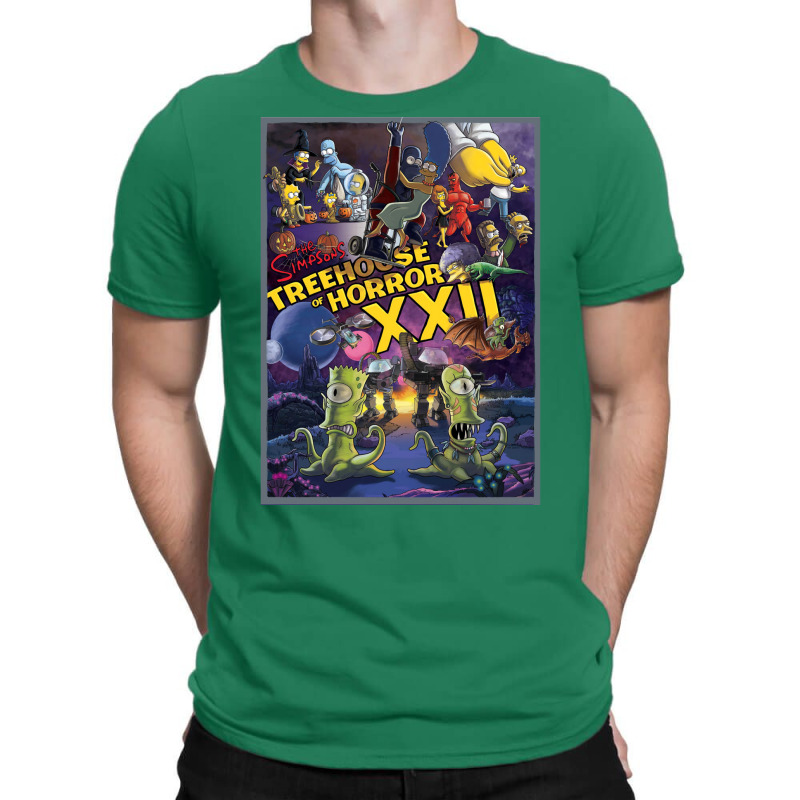 Treehouse Of Horror Xxii T-Shirt by snickshreefd | Artistshot