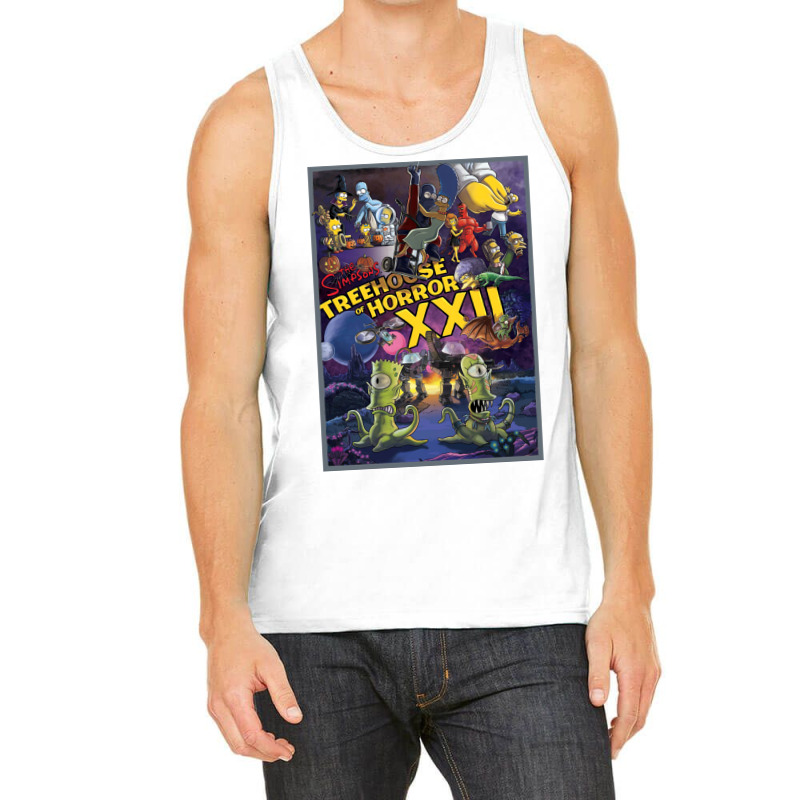 Treehouse Of Horror Xxii Tank Top by snickshreefd | Artistshot