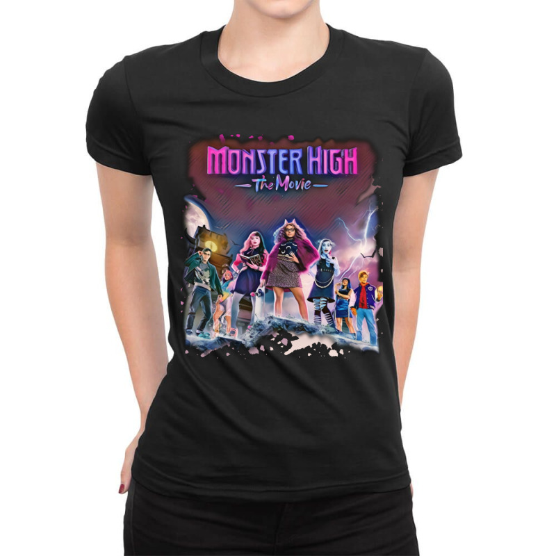 Monster High The Movie Ladies Fitted T-Shirt by BrentBir | Artistshot