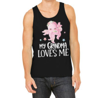 Pink Octopus My Grandma Loves Me Tank Top | Artistshot