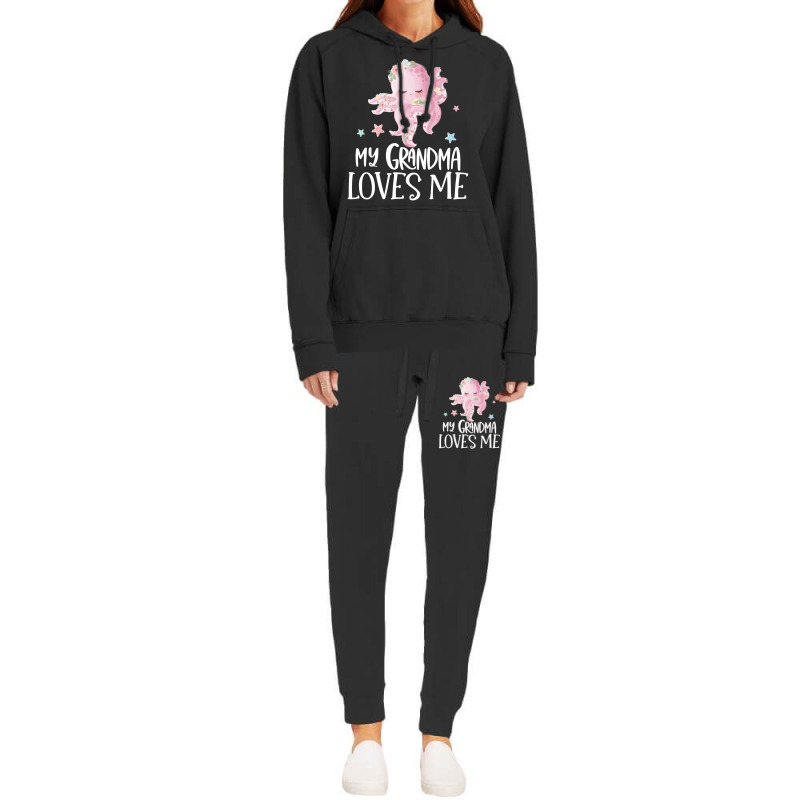 Pink Octopus My Grandma Loves Me Hoodie & Jogger set by CueTrendyFinds | Artistshot