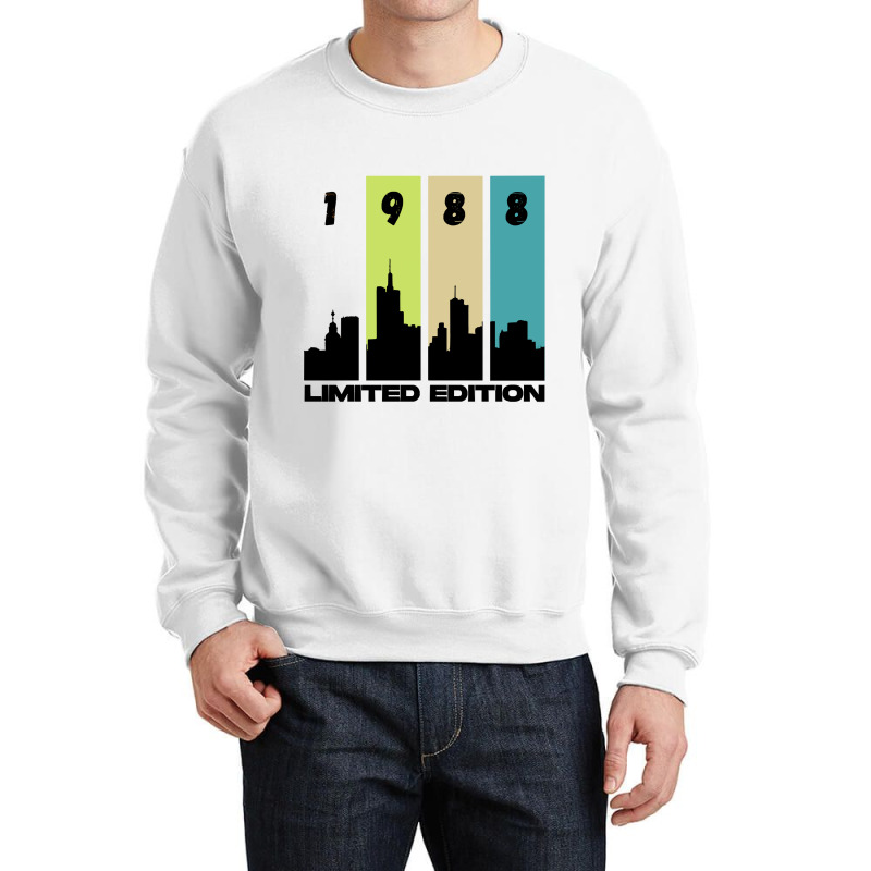 1988 Limited Edition Birthday Tshirt Crewneck Sweatshirt | Artistshot