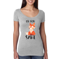 Funny, Oh For Fox Sake Women's Triblend Scoop T-shirt | Artistshot