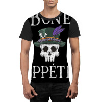 Vintage New Orleans Theme Voodoo Skull Fun Bone Appetit Pun T Shirt Graphic T-shirt | Artistshot