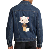 Dancing Cat Lil' Cuties Men Denim Jacket | Artistshot