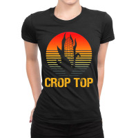 Corn Crop Top Funny Farmer Farming Corn Lover Summer Style Ladies Fitted T-shirt | Artistshot