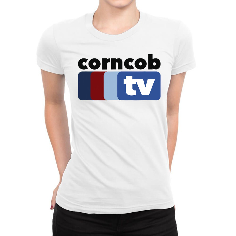 Corncob Tv Ladies Fitted T-Shirt by JamesArtists | Artistshot