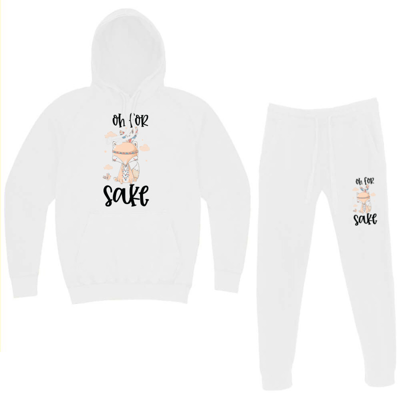 Funny, Oh For Fox Sake Hoodie & Jogger set by CueTrendyFinds | Artistshot