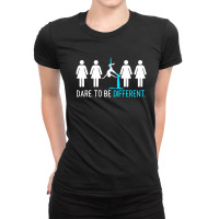 People Call Me Dare To Be Different Aerial Silk Girl Aerial Silks Ladies Fitted T-shirt | Artistshot