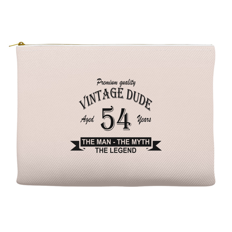 Aged 54 Years Accessory Pouches | Artistshot