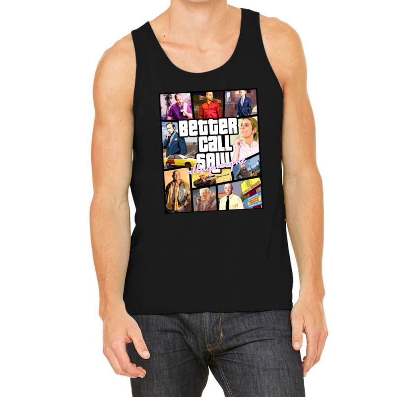 Better Call Saul Albuquerque Gta Art 1 Tank Top by TresaHollen | Artistshot