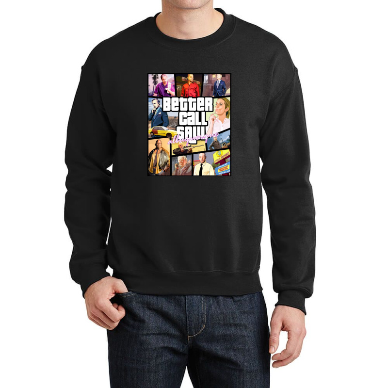 Better Call Saul Albuquerque Gta Art 1 Crewneck Sweatshirt by TresaHollen | Artistshot