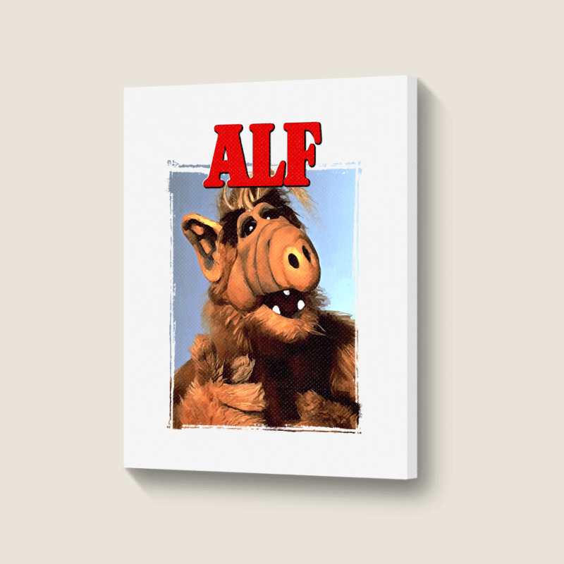 Alf Vintage Classic Portrait Canvas Print | Artistshot