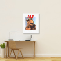 Alf Vintage Classic Portrait Canvas Print | Artistshot