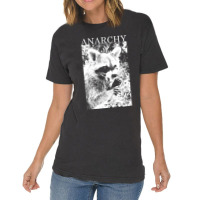 Anarchy Raccoon Vintage T-shirt | Artistshot