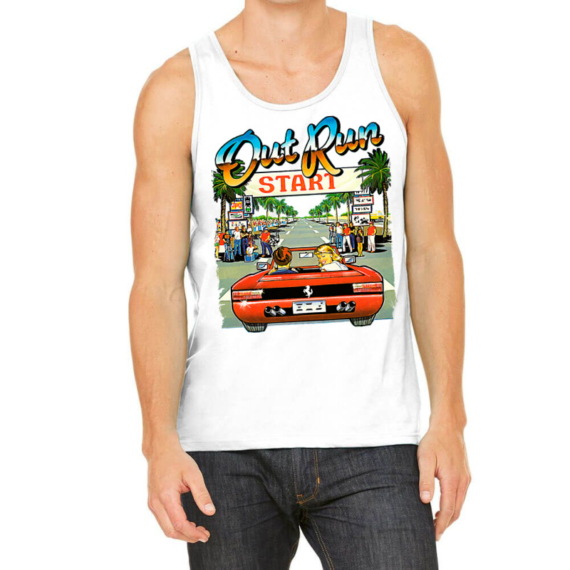 Arcade Out Run Video Game T Shirt Tank Top | Artistshot