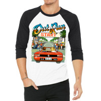 Arcade Out Run Video Game T Shirt 3/4 Sleeve Shirt | Artistshot