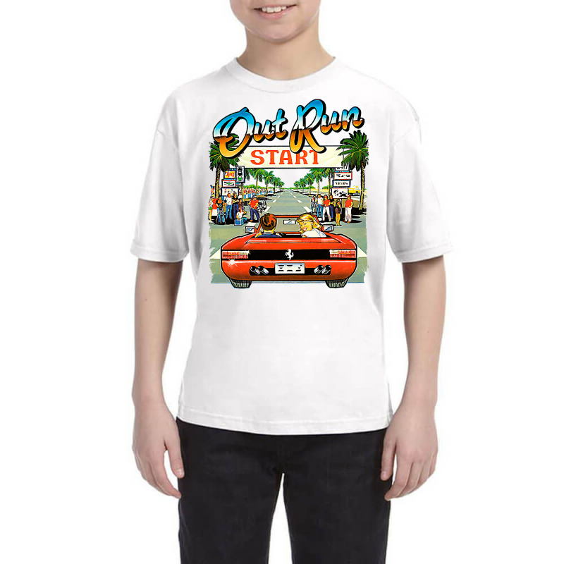 Arcade Out Run Video Game T Shirt Youth Tee | Artistshot