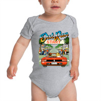 Arcade Out Run Video Game T Shirt Baby Bodysuit | Artistshot