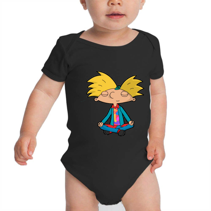 Arnold   Hey Baby Bodysuit by MeganArtist | Artistshot