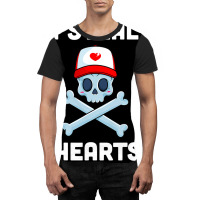 I Steal Hearts Valentines Day Pirate Boys Valentine Boy Graphic T-shirt | Artistshot