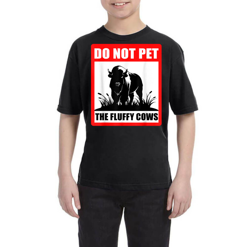 Do Not Pet The Fluffy Cows Classic  Copy Copy Copy Youth Tee by JamesArtists | Artistshot