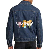 Little Friends Lil' Cuties Men Denim Jacket | Artistshot