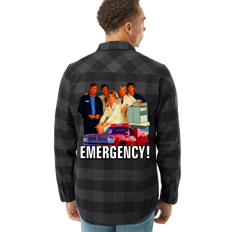 Retro Vintage 70s Emergency! Cast Tribute Flannel Shirt | Artistshot