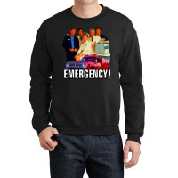 Retro Vintage 70s Emergency! Cast Tribute Crewneck Sweatshirt | Artistshot