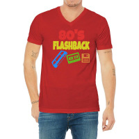 80s Flashback Classic V-neck Tee | Artistshot