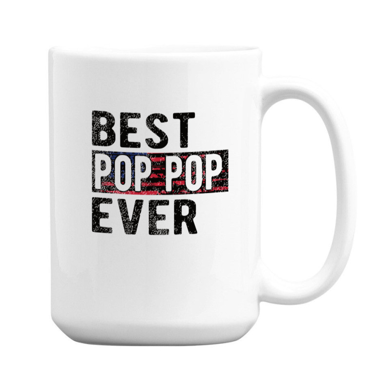 Best Pop Pop Grandpa Fathers Day Pop Pop Granddad 2 15 Oz Coffee Mug | Artistshot