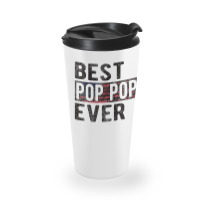 Best Pop Pop Grandpa Fathers Day Pop Pop Granddad 2 Travel Mug | Artistshot