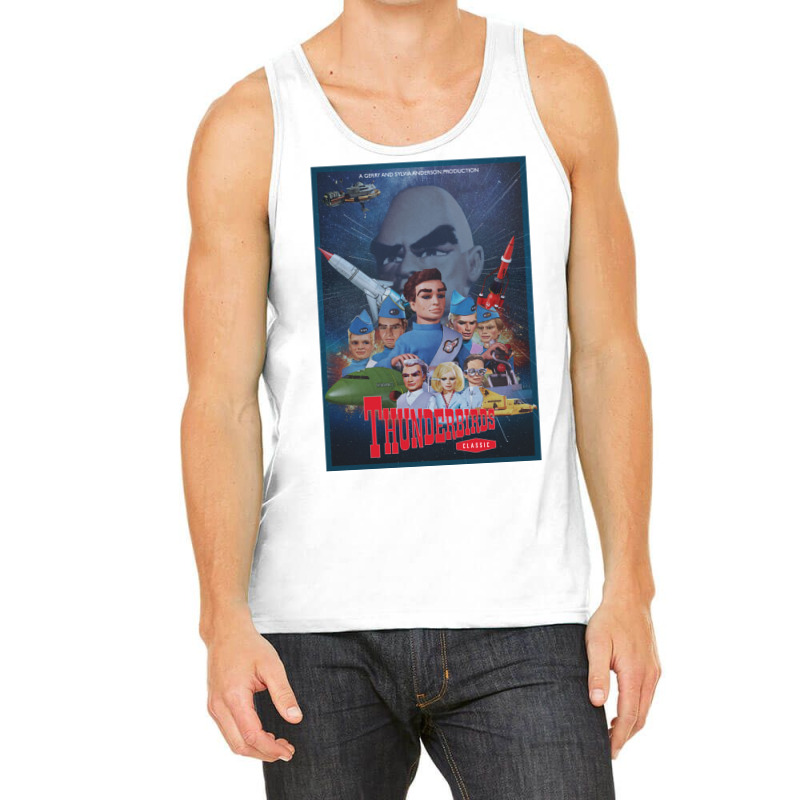 Thunderbirds Classic Vintage Retro Poster Tank Top | Artistshot