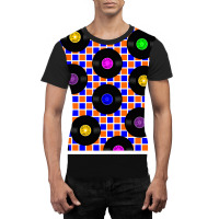 80s Retro Vinyl Records Chiffon Top Copy Copy (1) Graphic T-shirt | Artistshot