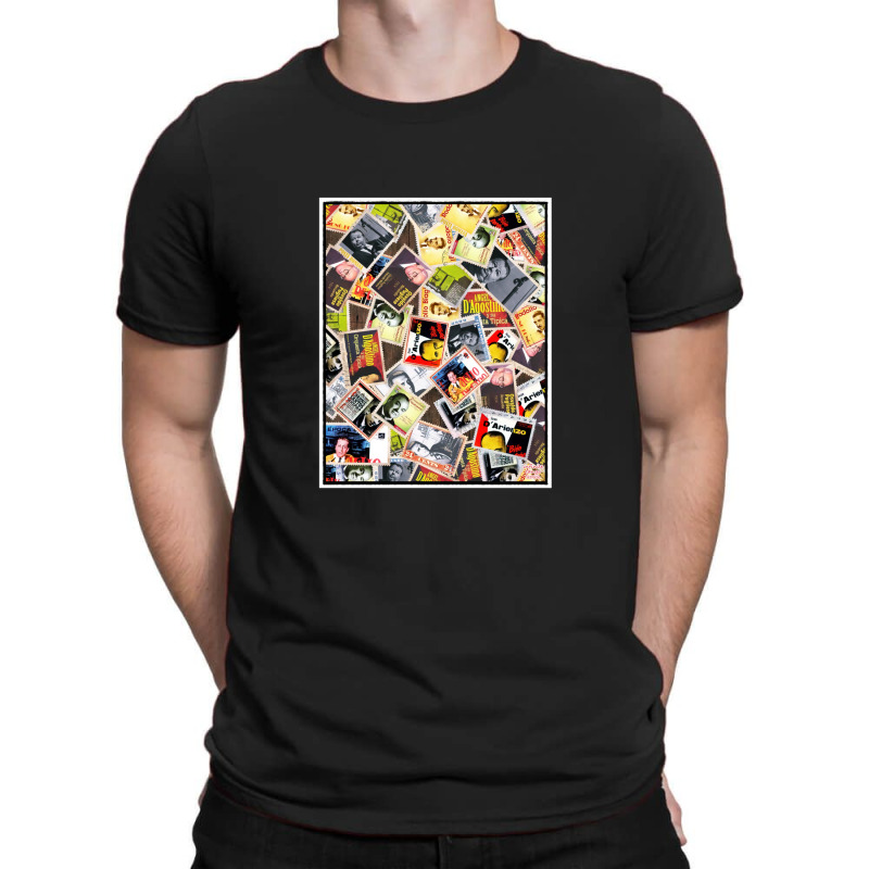 Vintage Argentine Tango Orchestra Album Stamps Pop Art T-shirt | Artistshot