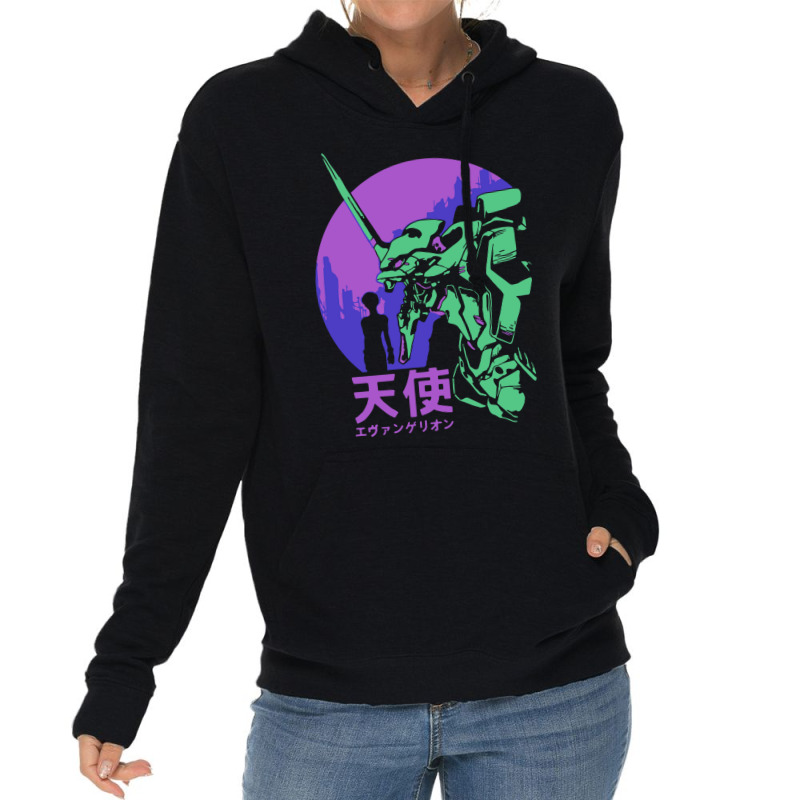 Neon Genesis Evangelion Retro Vintage 1 Lightweight Hoodie | Artistshot